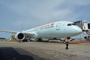 Il nuovo Boeing Air Canada 
