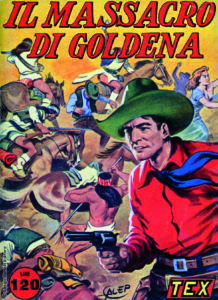 IlViaggiatoreMagazine-Copertina "Goldena"-Tex Willer