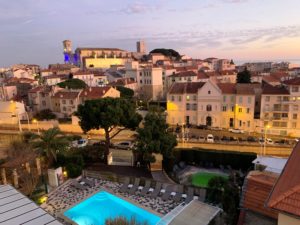 Vista su le Suquet-Cannes-Francia